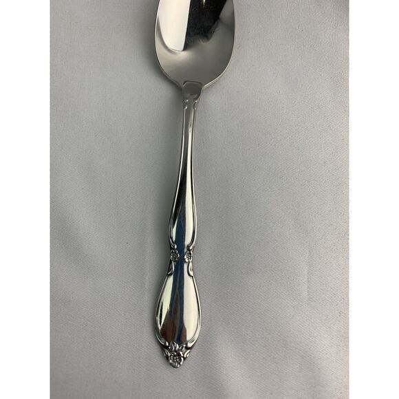 Vintage Oneida Community Stainless Steel Chatelaine Teaspoon 6" Glossy - Picture 3 of 8